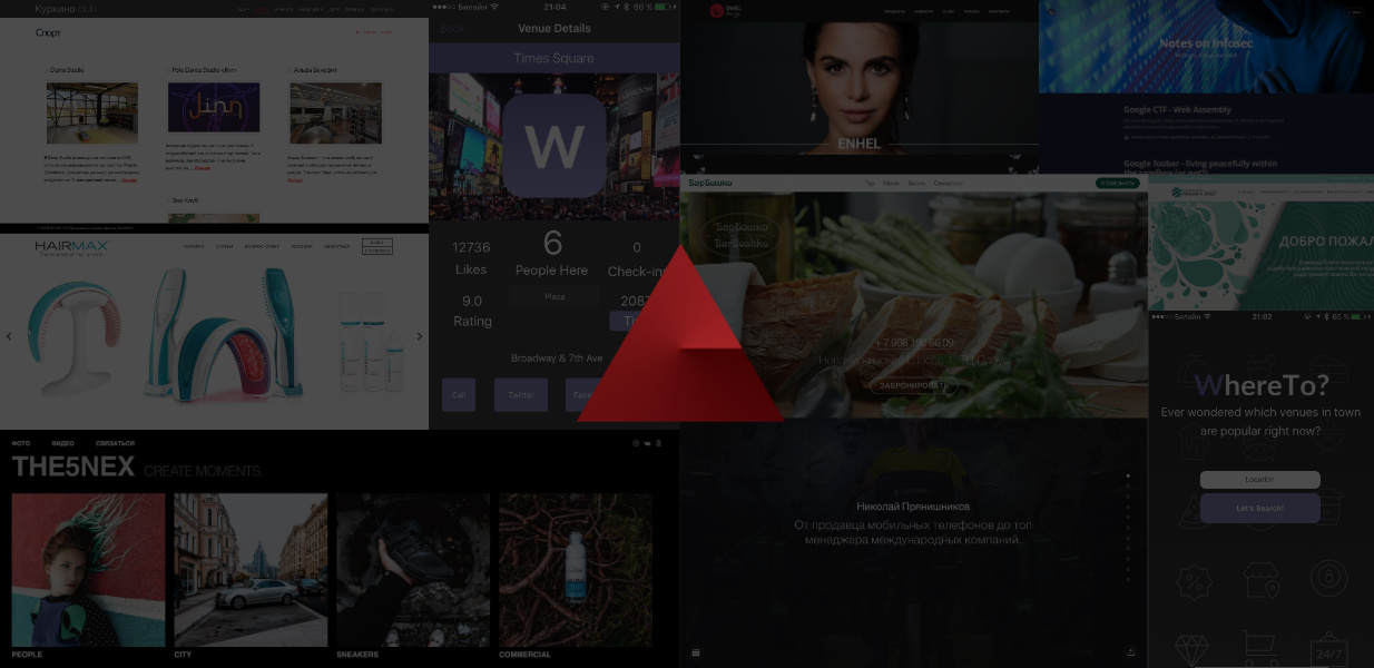 Triangle - Web design and development for small and medium businesses.